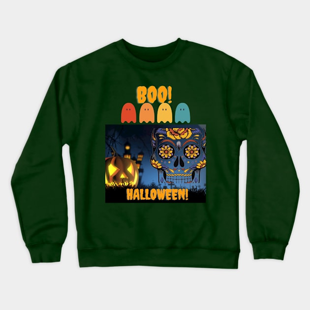 Halloween Crewneck Sweatshirt by Passarinho original